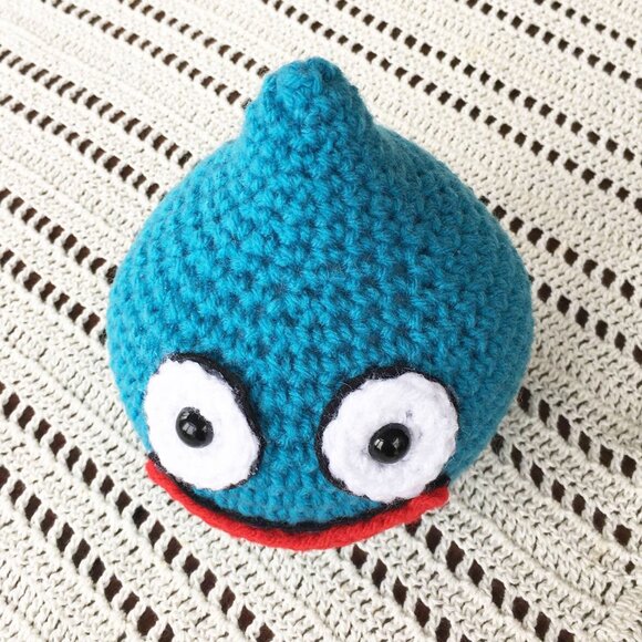 Slime Amigurumi inspired on Dragon Quest | Handmade Crochet Dragon Quest Slime - Picture 8 of 9